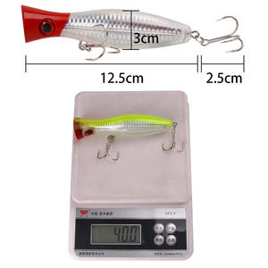 Poppa <b>Lure</b> Topwater Bait 12.5cm 40g Heavy Weight Popper <b>Fishing</b> Tackle For Bass - Product Image 1