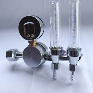 Predolo industriel Argon/<span class=keywords><strong>CO2</strong></span> Mig Tig compteur régulateur de gaz soudeur en alliage d'aluminium de haute qualité, Double - Product Image 2