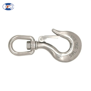 Thép không gỉ hạng nặng xoay mắt móc HF vòng tròn thép không gỉ móc với 316 xoay - Product Image 5