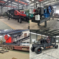 Concasseur à mâchoires mobile PE 400X600 à moteur diesel avec chargeur, fabriqué en Chine pour le concassage de granit, de basalte et de pierres dans l'exploitation minière