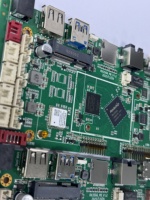 Fabricant de circuits imprimés PCBA à Shenzhen, assemblage de circuits imprimés FR-4 à 6 couches sur mesure, MOQ 1 pièce, finition de surface en or par immersion