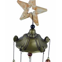 Campanas de Viento Decorativas para Jardín, de Tono Profundo, con 5 Campanas de Cobre, Estilo Chino, Hechas de Aluminio, Iluminadas