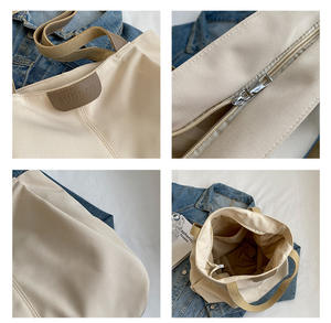 Sacs fourre-tout en toile pour femmes, sacs à bandoulière décontractés pour le quotidien, sacs de <span class=keywords><strong>voyage</strong></span> et de travail - Product Image 5