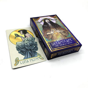 Поо купить бумажный Таро колода с книжным подарком кардридер комплект Таро ручной пользовательский Таро - Product Image 1