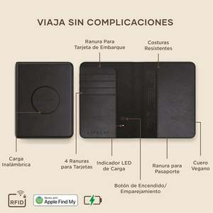 2025 Tùy Chỉnh Oed/Odm Rfid Chặn Hộ Chiếu Du Lịch Tài Liệu Tổ Chức Trong Da Ví Hộ Chiếu Trường Hợp Gia Đình Chủ - Product Image 4