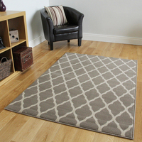 Customized Moroccan Trellis Lattice Skid-Resistant Carpet Home Indoor Area Rug Floor Mat