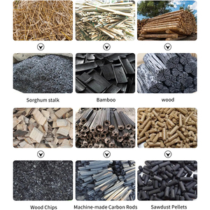 Nessun fumo industriale mobile palm kernel shell pieces macchina per la produzione di carbone linea di fornace di carbonizzazione per la lavorazione del legno <span class=keywords><strong>italiana</strong></span> - Product Image 5