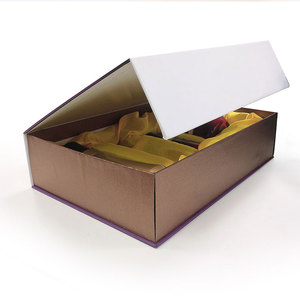 Caja de Regalo de Lujo con Forma de Libro, Caja de Papel para Kiehls con Imán y Lazo Elástico - Product Image 2