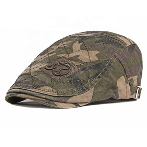 Béret de camouflage pour hommes, casquette décontractée de plein air pour femme, chapeau universel de grande taille, tendance, nouvelle collection printemps et automne - Product Image 4