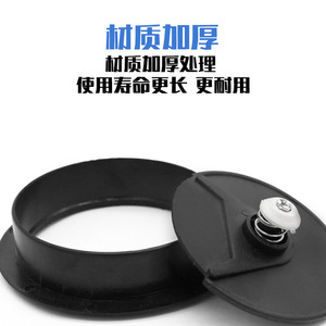 <b>Round</b> Plastic Cable Hole Cover For Desk Office Organizer Durable PP Material Bolt Inserting Type Minimalist Design - Product Image 4