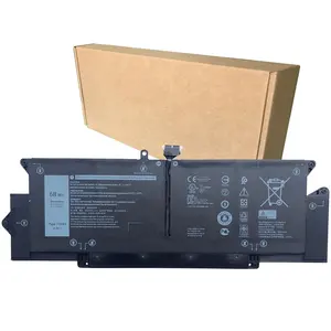 Batería para portátil Y7HR3 compatible con Dell Latitude 7410 Series Notebook JHT2H 0HRGYV 0WY9MP 11,4 V 68Wh 5667mAh