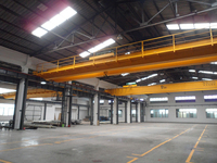 Grúa Puente de Doble Viga de Alta Resistencia Zehua, con Caja de Cambios y Motor Controlados por PLC, Alcance de 20 m, Altura de Elevación de 20 m, para Uso en Almacenes