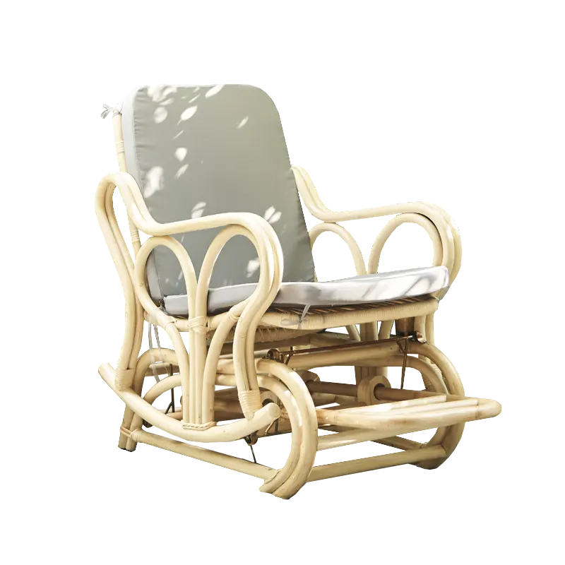 HITECDAD, silla de ocio Simple de ratán para el hogar de verano, silla de ocio para ancianos, sala de estar, descanso para el almuerzo, mecedora
