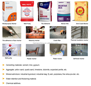 Hiệu quả cao 1-8t/h máy trộn vữa khô máy sản xuất vữa khô nhà máy sản xuất keo dán gạch men - Product Image 2