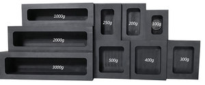 500 gramos de oro alta capacidad pura de un grado de calidad de grafito lingote molde para <span class=keywords><strong>la</strong></span> celebración de lingote de aluminio - Product Image 6
