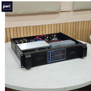 เครื่องขยายเสียง FP Professional 10000Q 1350W X4 แอคทีฟ ดิจิตอล คลาส D 4 แชนแนล สำหรับเวทีคาราโอเกะ ดีเจ กำลังขับ 4 โอห์ม ตัวเครื่องโลหะ - Product Image 2