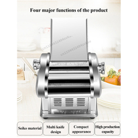 Machine à pâtes électrique automatique en acier inoxydable pour la maison, avec fonctions de découpe, de roulage de pâte et de fabrication de raviolis, garantie de 4 ans