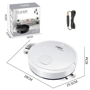 Robot de nettoyage intelligent avec moteur à brosse à chargement USB, <span class=keywords><strong>aspirateur</strong></span> automatique avec aspiration de 10001499 Pa et autonomie de 30 à 60 minutes - Product Image 2