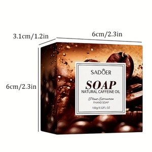 Savon Artisanal au Café et Huiles Essentielles Naturelles – Contrôle du Sébum et Nettoyant – Vente en Gros - Product Image 5