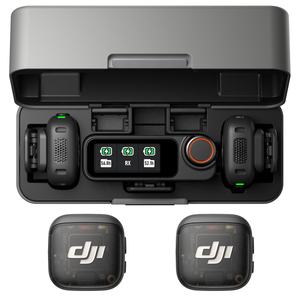 DJI MIC <strong>3</strong> Wireless Microphone Kit Portable and Compact Wide Compatibility 28-hour Battery Life Wireless Transmission - Product Image 4