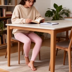 Leggings Térmicos de Punto para <span class=keywords><strong>Mujer</strong></span>, 100% <span class=keywords><strong>Lana</strong></span> <span class=keywords><strong>Merino</strong></span>, Capa Base Larga para Esquí, Otoño Invierno - Product Image 5