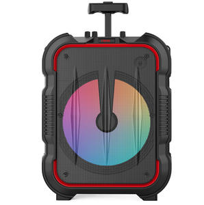 Haut-parleur bluetooth sans fil portable bon marché <span class=keywords><strong>radio</strong></span> dj haut-parleur professionnel avec lumière led - Product Image 1