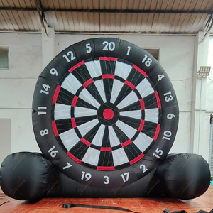 เกมปาลูกดอกเป้าลมยักษ์ PVC เจิ้นเม่ย ขนาด 8-10 ฟุต เป้าฟุตบอลเป่าลมสำหรับยิงปาลูกดอก ลดราคา - Product Image 3