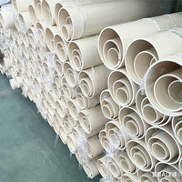 Tuyaux de drainage, d'alimentation en eau et de ventilation en PVC-U de haute qualité, durables, conformes aux normes nationales, 20 mm-400 mm, longueur personnalisable, respectueux de l'environnement