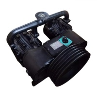Compresseur d'air sans huile à haute performance, pompe refroidie par air, construction en fonte, capacité d'air de 12 mètres cubes, 380V, industriel