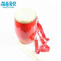 Tambour de danse du lion traditionnel chinois en gros, tambour traditionnel chinois