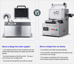 Настольная машина для запечатывания лотков, упаковочная машина для фаст-фуда, азота с автоматической пленкой - Product Image 4