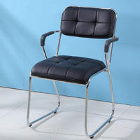 Chaise de bureau en cuir Pu bon marché chaise de conférence