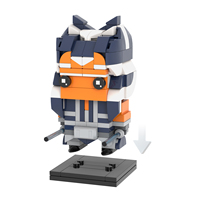 Set de Bloques de Construcción de Personajes de la Guerra Espacial, Kits de Bricolaje, Ladrillos MOC, Juguetes para Niños, Regalo, MOC2387
