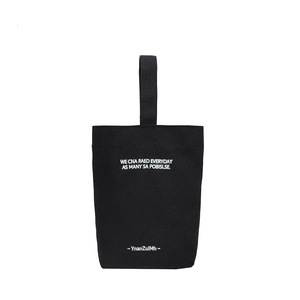 <span class=keywords><strong>Sac</strong></span> fourre-tout en toile personnalisé, écologique, mini, portable, avec poignée, <span class=keywords><strong>pour</strong></span> lait, café, courses, bouteille d'eau, <span class=keywords><strong>sac</strong></span> <span class=keywords><strong>de</strong></span> voyage en coton <span class=keywords><strong>pour</strong></span> l'extérieur - Product Image 4