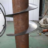 Lame en spirale continue automatique formant la machine pour la fabrication de lame de dragon en spirale de pile au sol et de ciment et de transport de nourriture
