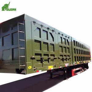 Semi-remorque à plancher <span class=keywords><strong>bas</strong></span> 3 essieux pour le transport de gros <span class=keywords><strong>meubles</strong></span> et d'appareils électroménagers - Product Image 6