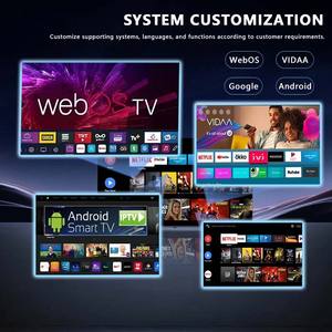 Téléviseur intelligent <span class=keywords><strong>pas</strong></span> <span class=keywords><strong>cher</strong></span> d'usine 32 40 43 55 65 75 85 100 pouces, télévision 12v, télévision LED, écran plat, télévision 2k 4k, télévision pour hôtel et maison - Product Image 4