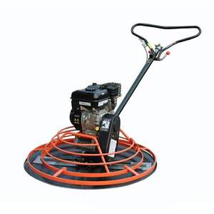 Talocheuse à béton à <span class=keywords><strong>moteur</strong></span> essence 5,5 CV avec 4 lames (190x125mm) pour finition de ciment - Product Image 5