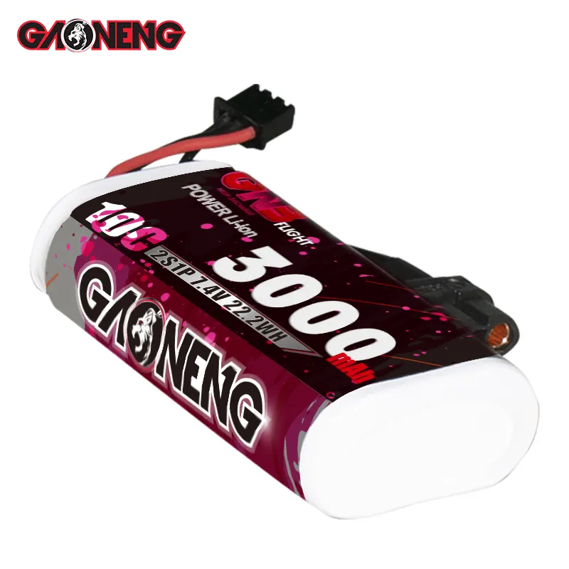 GNB GAONENG 2S 3000mah 7.4V 10C XT60 ליתיום ליתיום יון 18650 סוללה עבור RC סירת מכוניות drone מירוץ