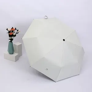 Özel Logo baskı yüksek kalite toptan promosyon 3 katlanır şemsiye hafif çin yapılan toptan şemsiye