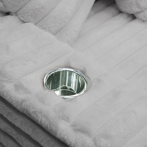 C-A स्टॉक मोटी स्ट्रिप्ड कॉर्डडोरॉय सिंगल और लोवेसट सॉफ्ट सोफा बिस्तर काले ग्रे सफेद लिविंग रूम सोफे - Product Image 3