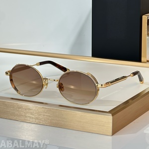 Gafas de Sol MAY the Orang 53-21-145 de Alta Calidad para Hombre y Mujer, Diseño Clásico Punk de Lujo, Titanio UV400, con Caja - Product Image 3