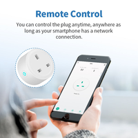 Enchufe Inteligente WiFi 16A para Hogar, Fabricado en el Reino Unido, con Monitor de Energía, Firmware ESP32 Personalizado, Enchufe Inteligente Tuya