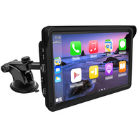 Écran CarPlay universel sans fil SUNWAYI 7 pouces, Android Auto, Apple CarPlay, écran portable, autoradio