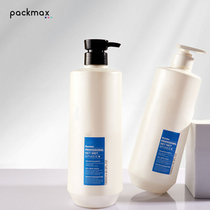 1000ml 1L Cylindrical HDPE White <b>Pump</b> Sprayer Shampoo <b>Bottle</b> for Salon-Custom Daily Chemical Container Wholesale - Product Image 6