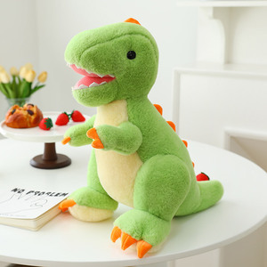 Jouet en peluche T-Rex de <span class=keywords><strong>dessin</strong></span> <span class=keywords><strong>animé</strong></span> <span class=keywords><strong>dinosaure</strong></span> transfrontalier poupées en peluche jouet en peluche personnalisé cadeau décoration ornements pour enfants - Product Image 6