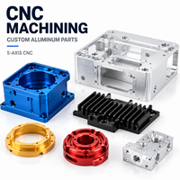 Support de moteur de cardan de caméra en aluminium usiné sur mesure par CNC, pièces de fraisage de précision pour UAV commerciaux