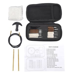 Kit de Limpieza Universal con Cepillo de Nylon y Varilla de Latón Personalizada, Accesorio Portátil para el Cuidado del Calibre, Estuche Compacto y Duradero - Product Image 1