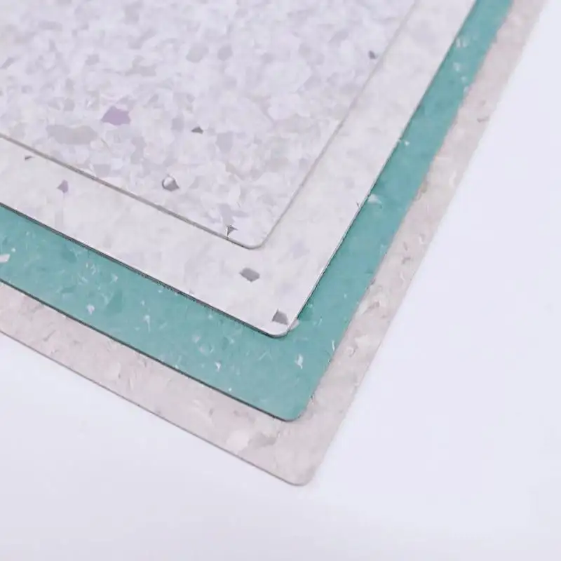 Flooring Sticker PVC Tiles Floor Waterproof 2.5mm Homogeneous Vinyl Roll Flooring