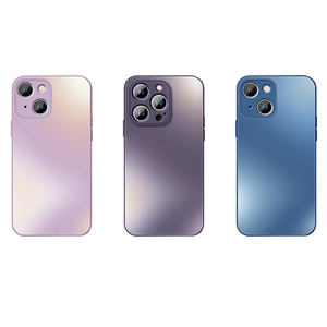 Couverture arrière de téléphone givrée avec cadre de Protection de caméra 360 étui de téléphone antichoc pour <span class=keywords><strong>iPhone</strong></span> <span class=keywords><strong>14</strong></span> <span class=keywords><strong>Pro</strong></span> <span class=keywords><strong>Max</strong></span> <span class=keywords><strong>Plus</strong></span> étui de téléphone en verre - Product Image 3
